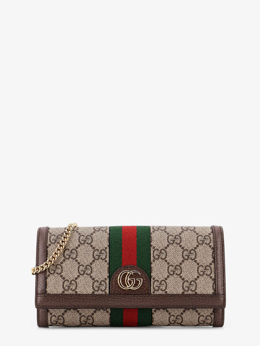 Gucci Coated Canvas Ophidia Crossbody Bag With Gg Supreme Motif