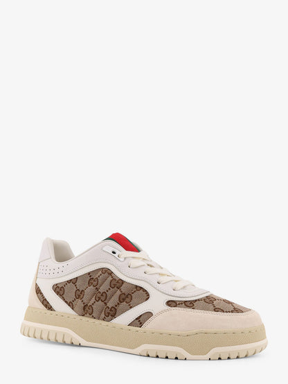 Gucci Re Web Gg Original Fabric And Suede Sneakers