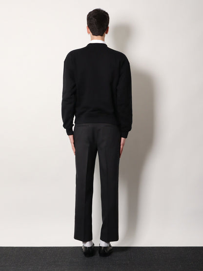 Gucci Cotton sweatshirt with frontal embossed logo - Black Mix