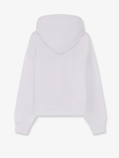 Gucci Cotton Sweatshirt With Embroidered Horsebit On The Front
