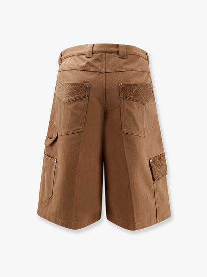 Gucci Canvas shorts - Camel