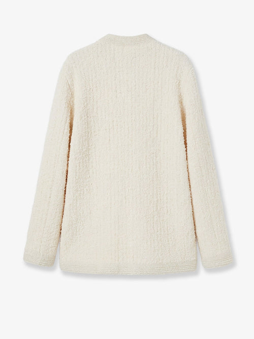 Gucci Wool and cotton blend cardigan - Ivory Silver Mc
