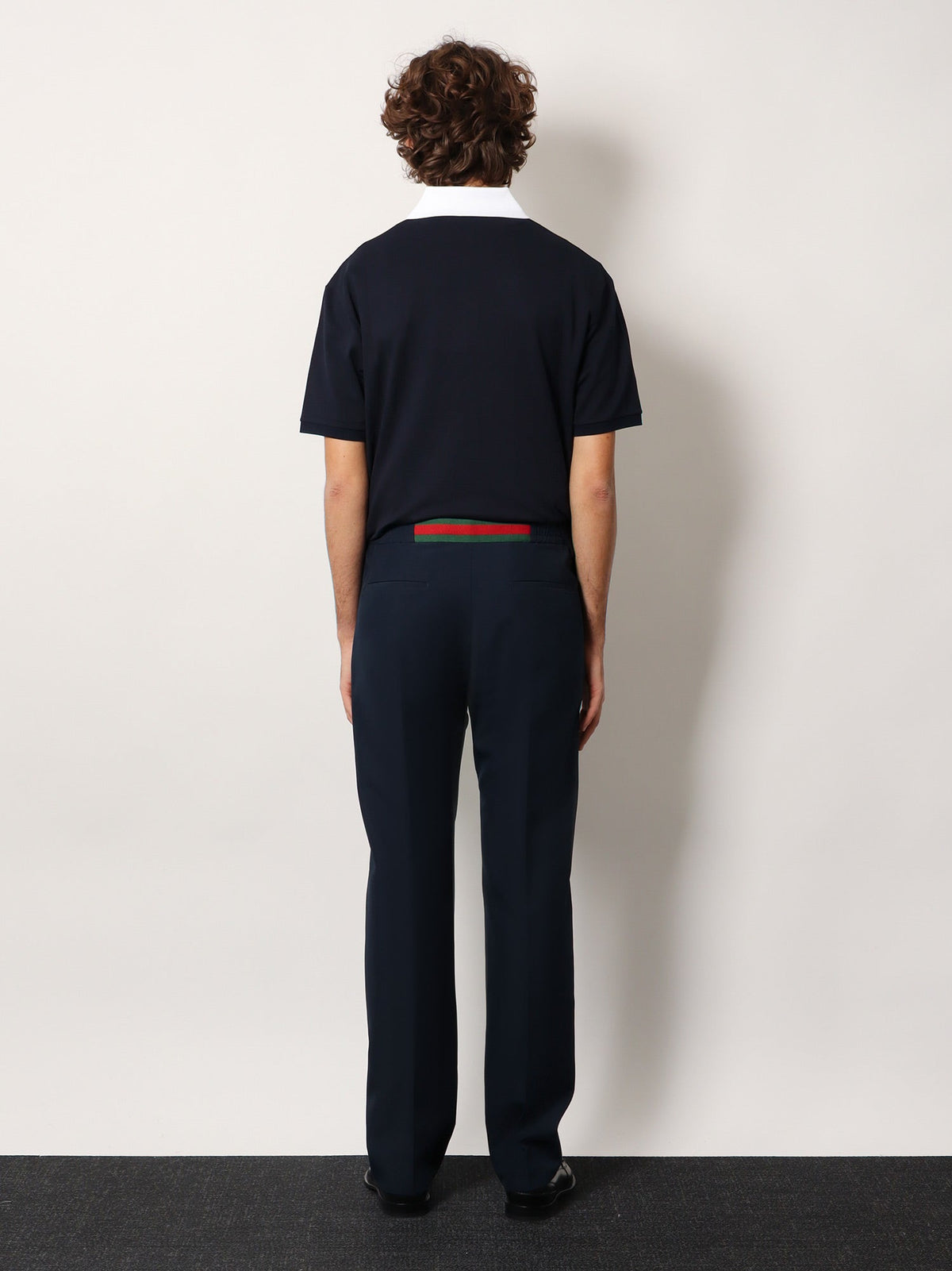 Gucci Technical Panama trousers - Night Sky