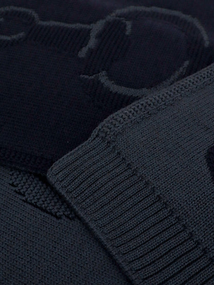 Gucci Wool Scarf - Graphite