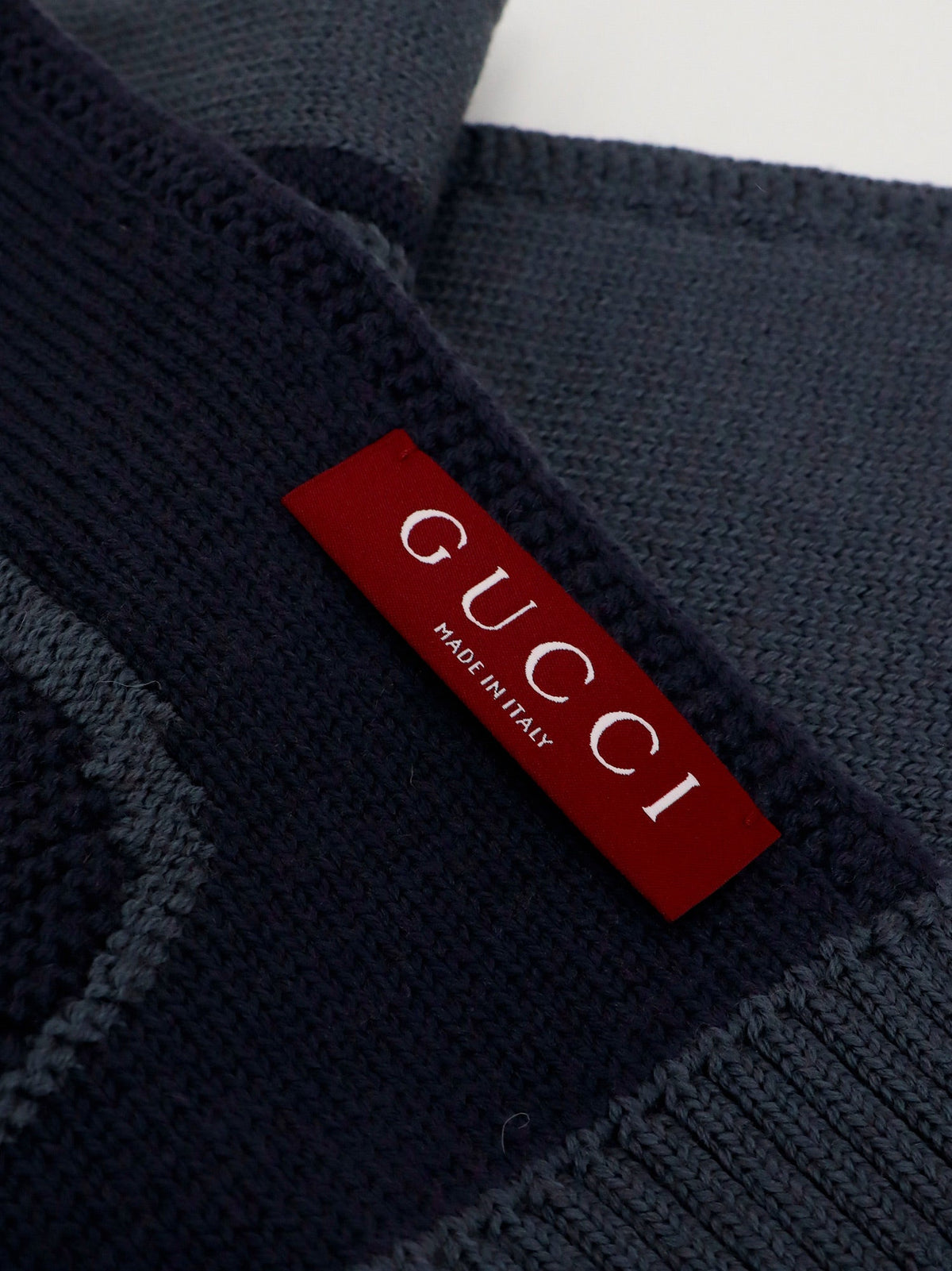 Gucci Wool Scarf - Graphite