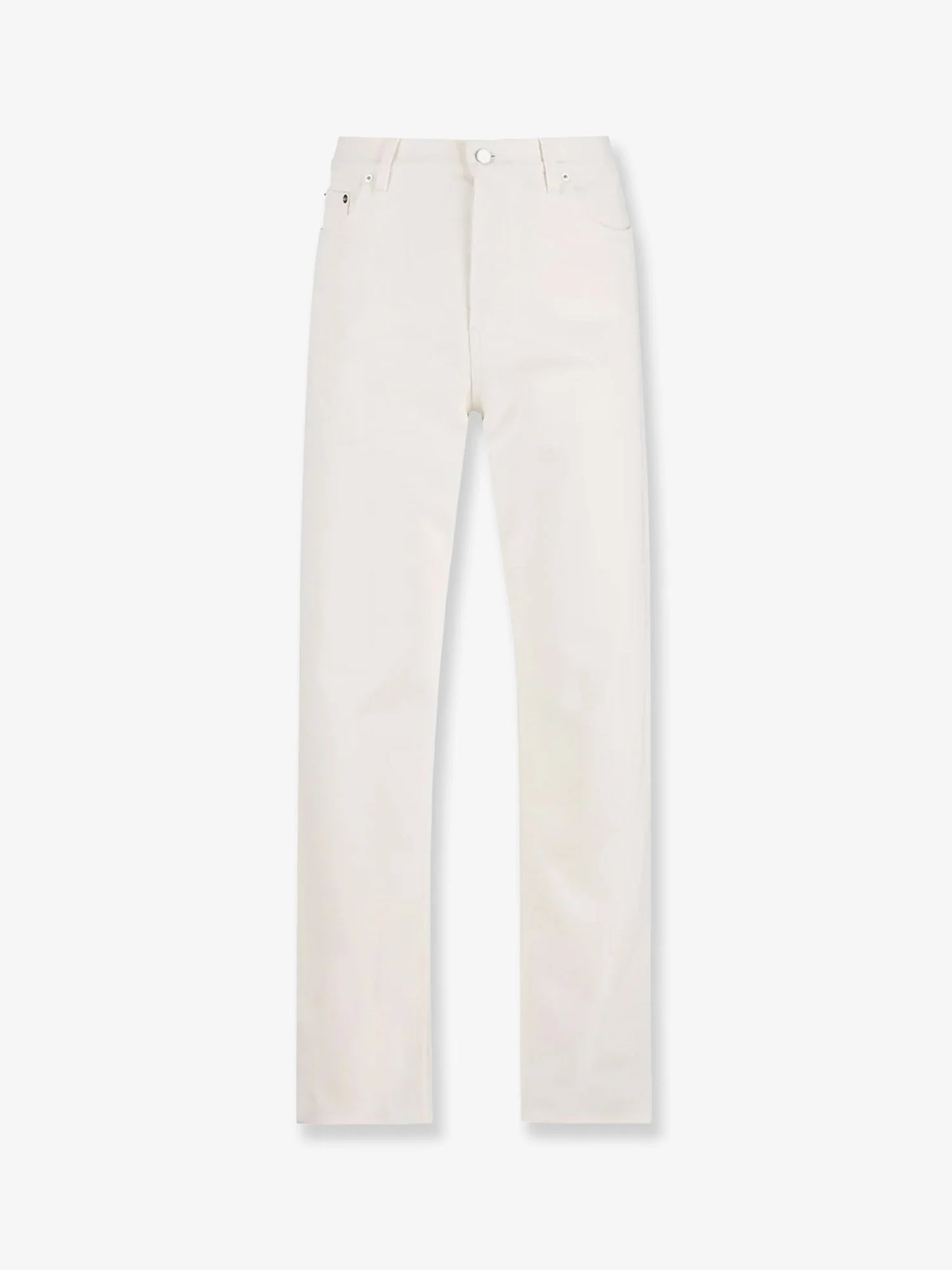 Gucci Denim Trousers With Metal Horsebit Detail On The Back
