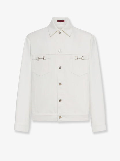Gucci White denim jacket