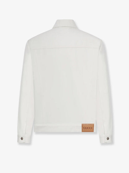 Gucci White denim jacket