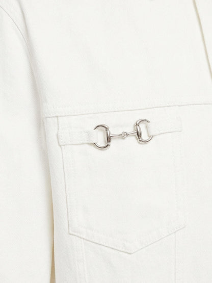 Gucci White denim jacket
