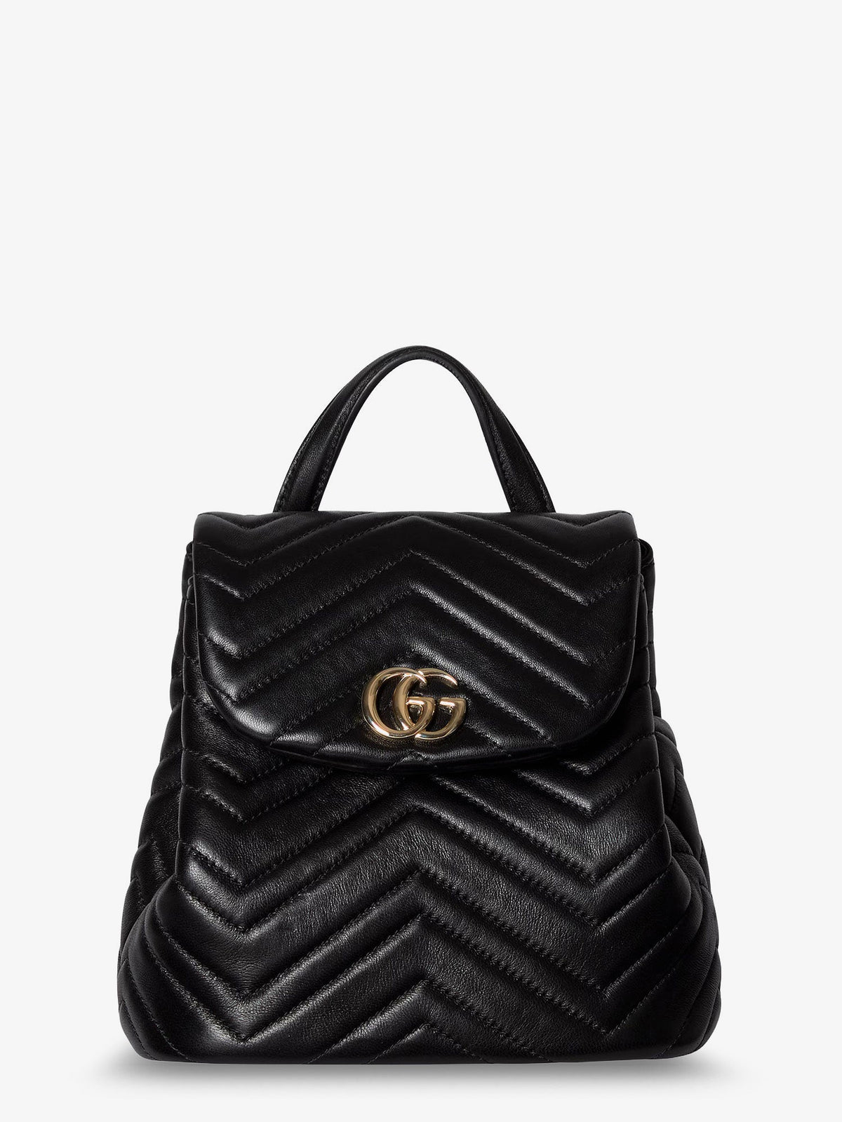 Gucci GG Marmont Mini leather backpack - Black
