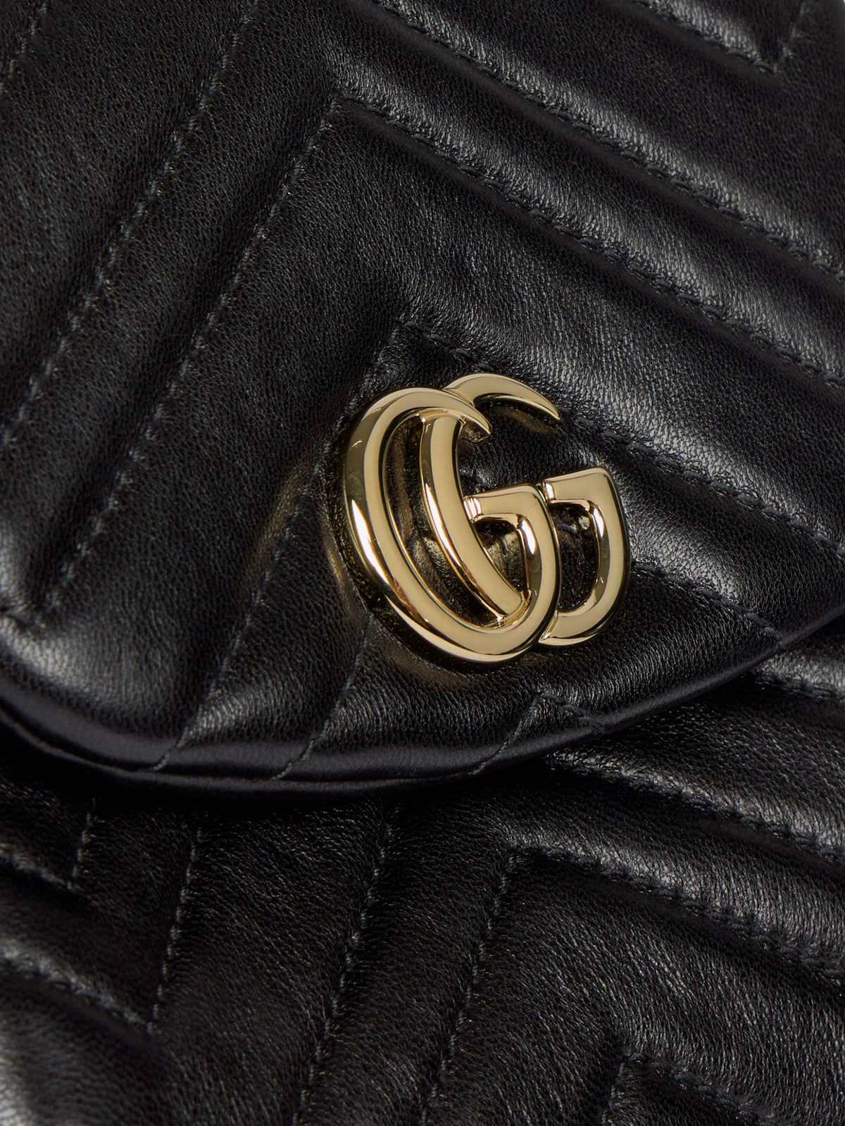 Gucci GG Marmont Mini leather backpack - Black
