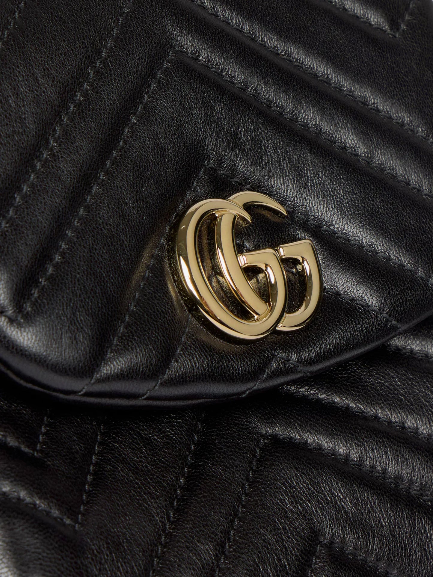 Gucci Mini Gg Marmont Leather Backpack