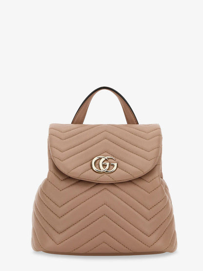 Gucci Mini GG Marmont leather backpack - Cameo
