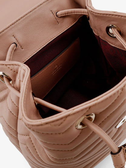 Gucci Mini GG Marmont leather backpack - Cameo