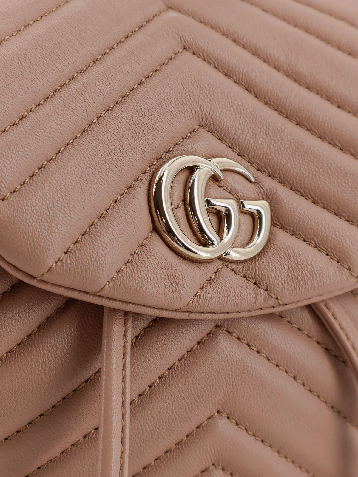 Gucci Mini GG Marmont leather backpack - Cameo
