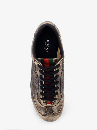 Gucci Gucci Shift Délavé Leather Sneakers