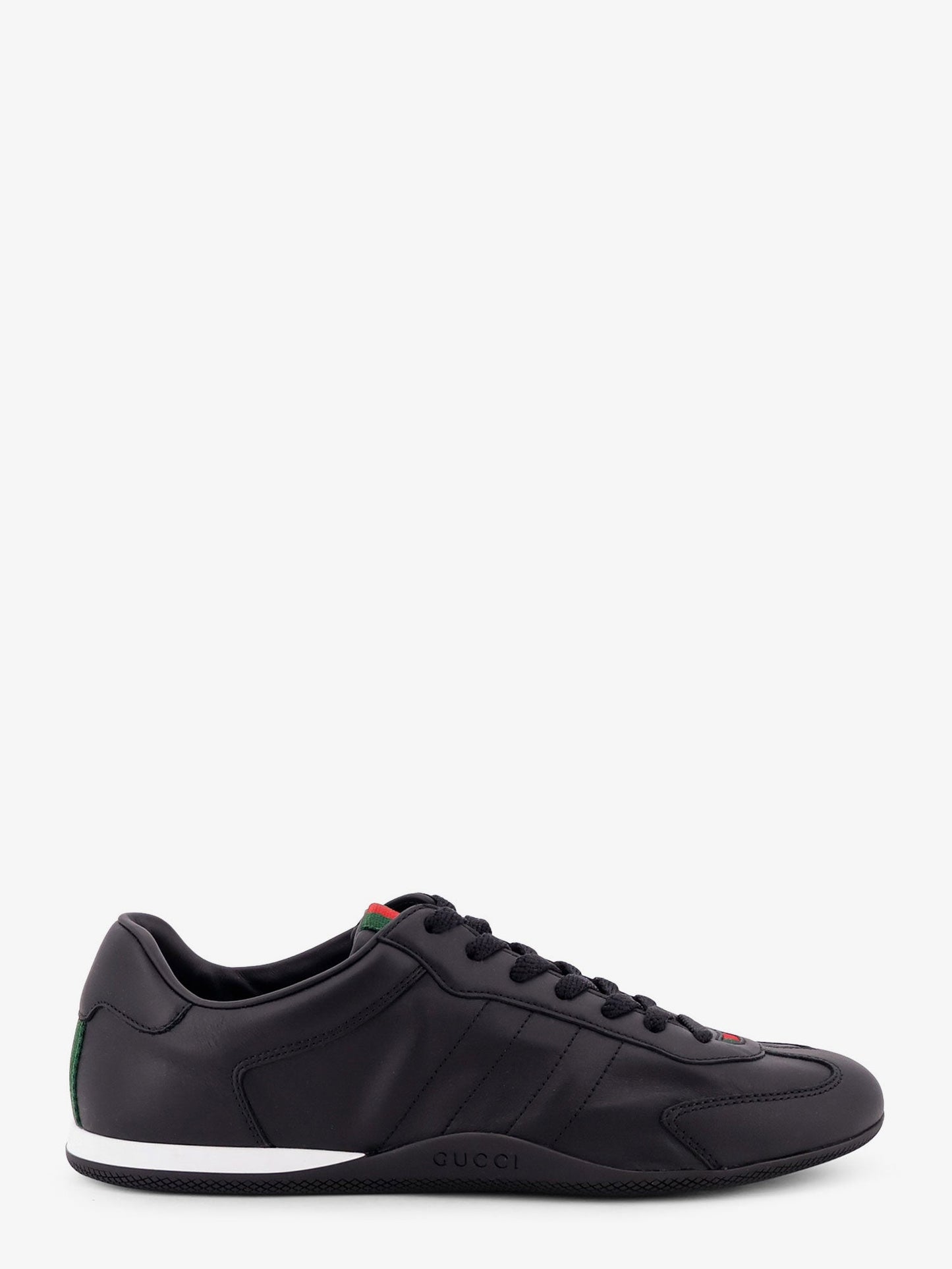 Gucci Gucci Shift Suede Sneakers With Gg Supreme Fabric Inserts