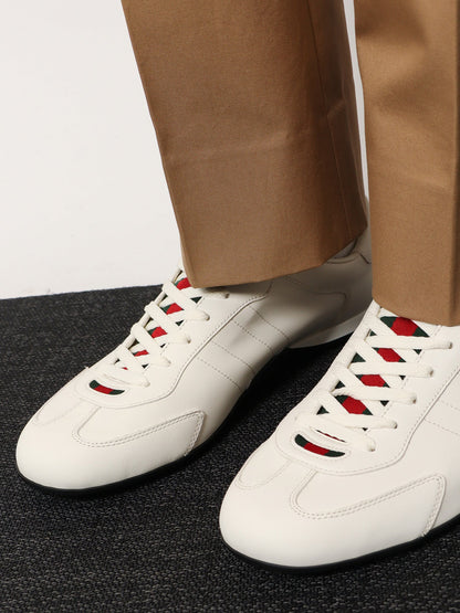 Gucci Gucci Shift leather sneakers - Milk Shake