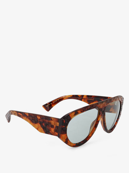 Gucci Acetate sunglasses - Havana Green