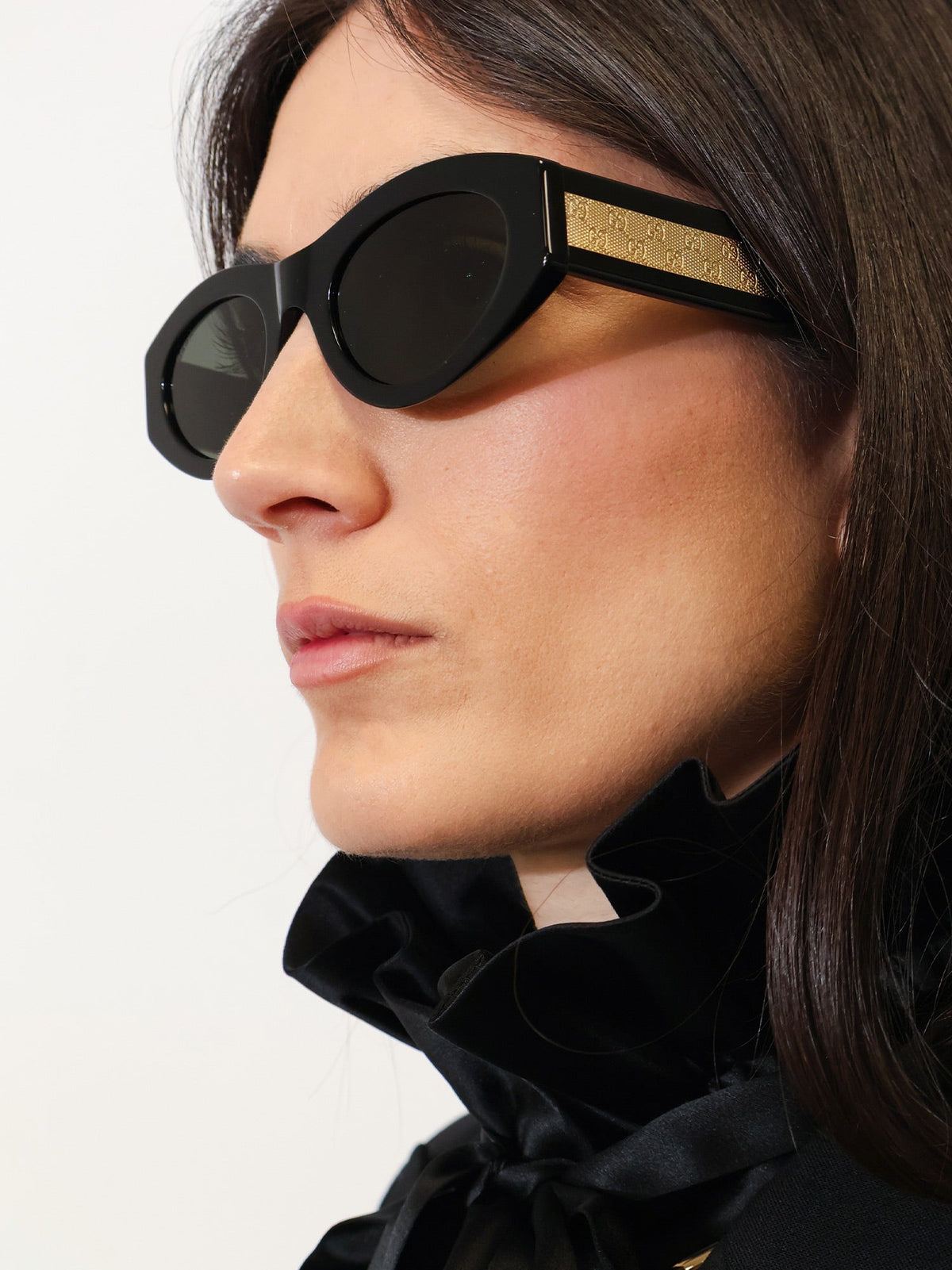 Gucci Acetate sunglasses - Black  Grey