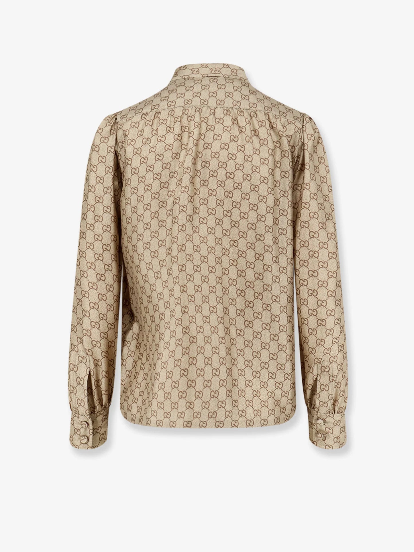 Gucci Gucci Primavera Gg Silk Shirt