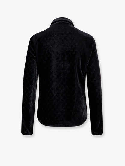 Gucci Stretch GG dévoré velvet shirt - Black