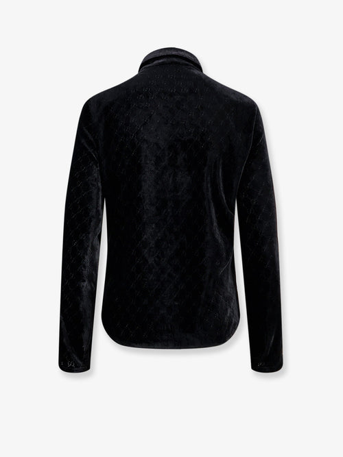 Gucci Stretch GG dévoré velvet shirt - Black