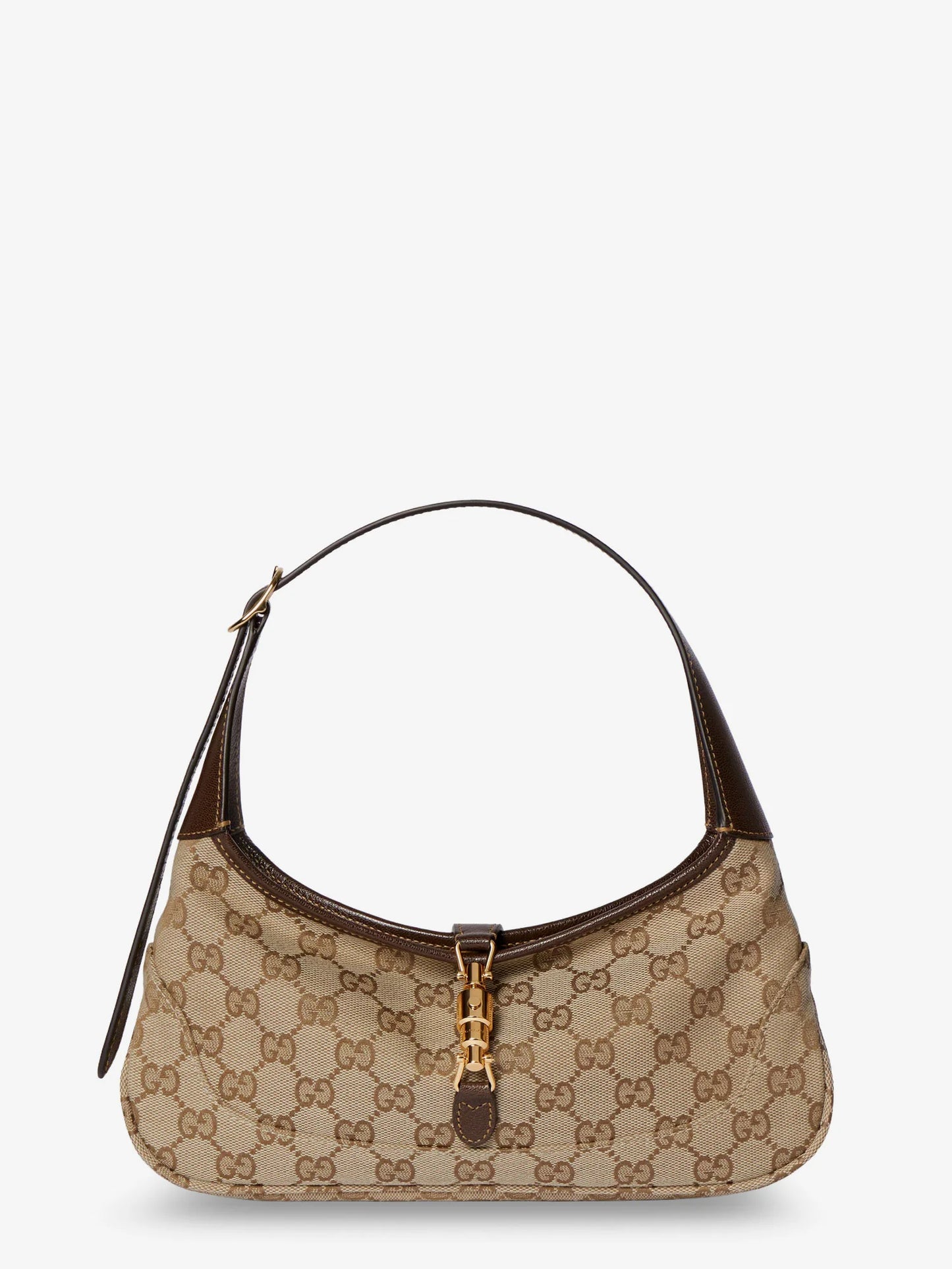 Gucci Jackie Slim Gg Canvas Shoulder Bag