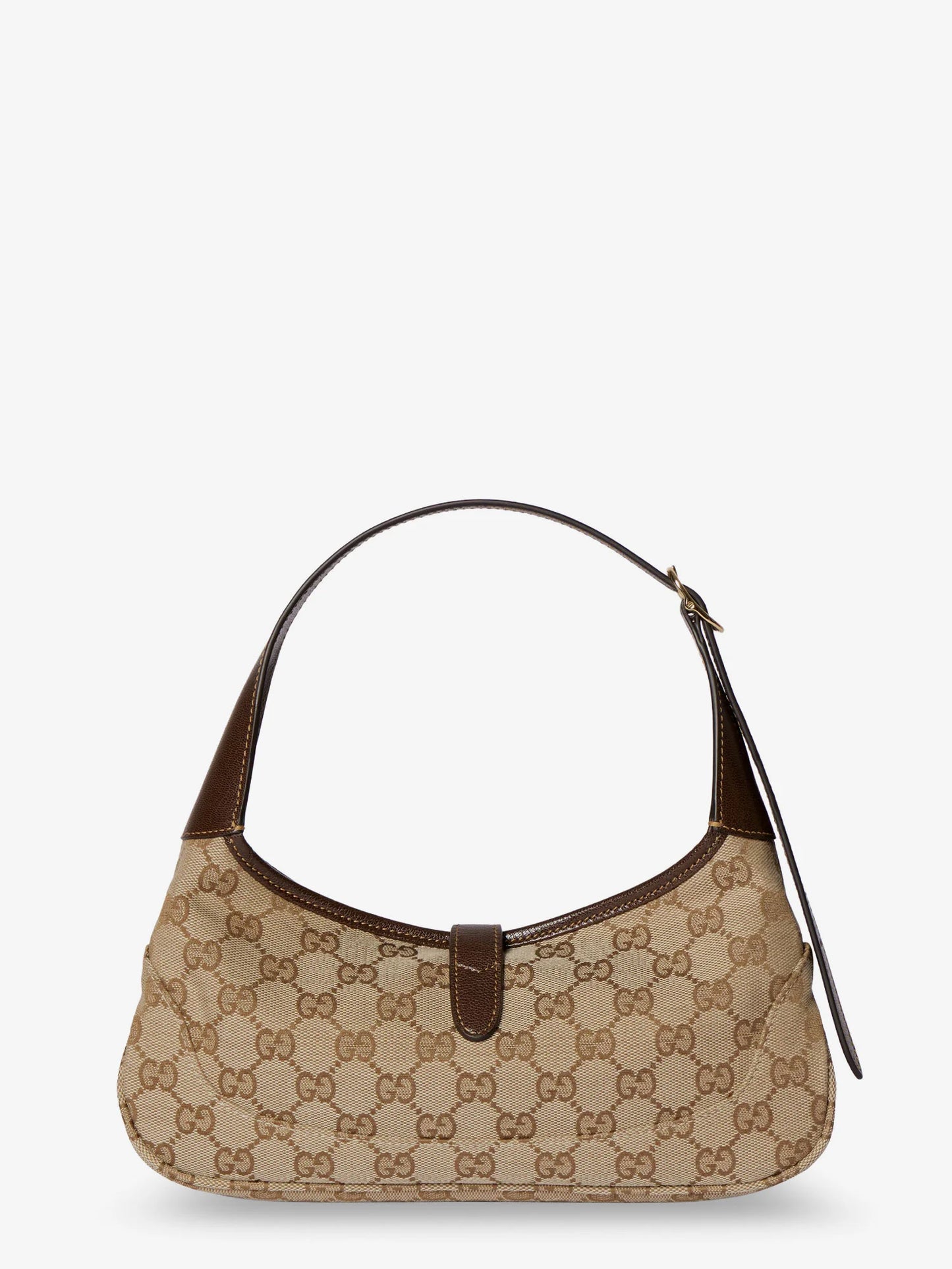 Gucci Jackie Slim Gg Canvas Shoulder Bag