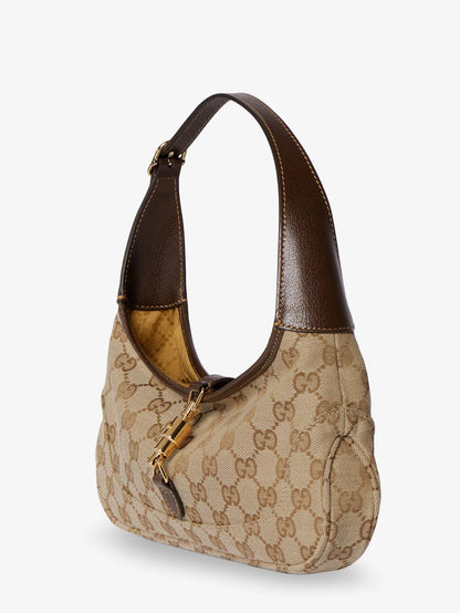 Gucci Jackie Slim Gg Canvas Shoulder Bag