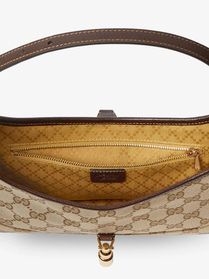Gucci Jackie Slim Gg Canvas Shoulder Bag