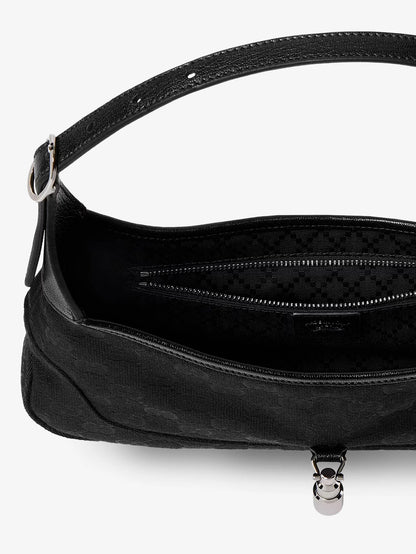 Gucci Jackie Slim Gg Canvas Shoulder Bag