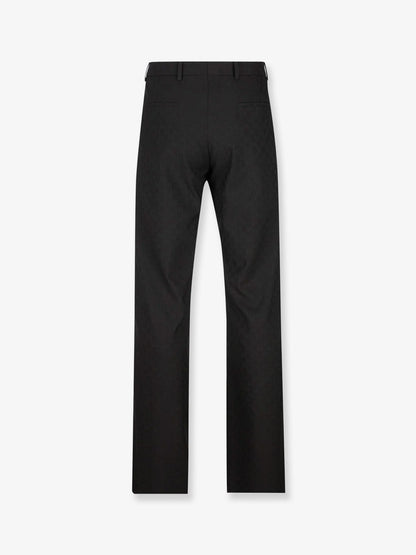Gucci GG wool blend trousers - Black
