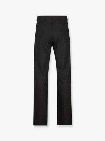 Gucci Gg Wool Blend Trousers