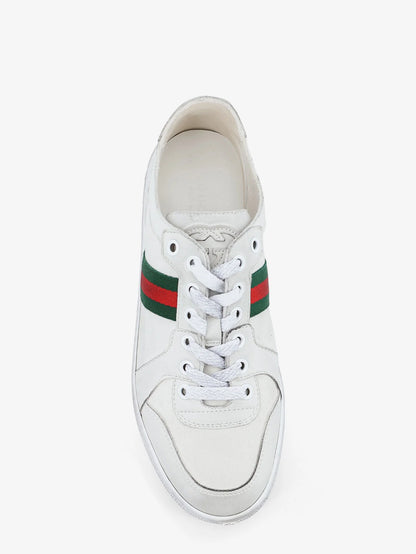 Gucci Stretch Leather Sneakers