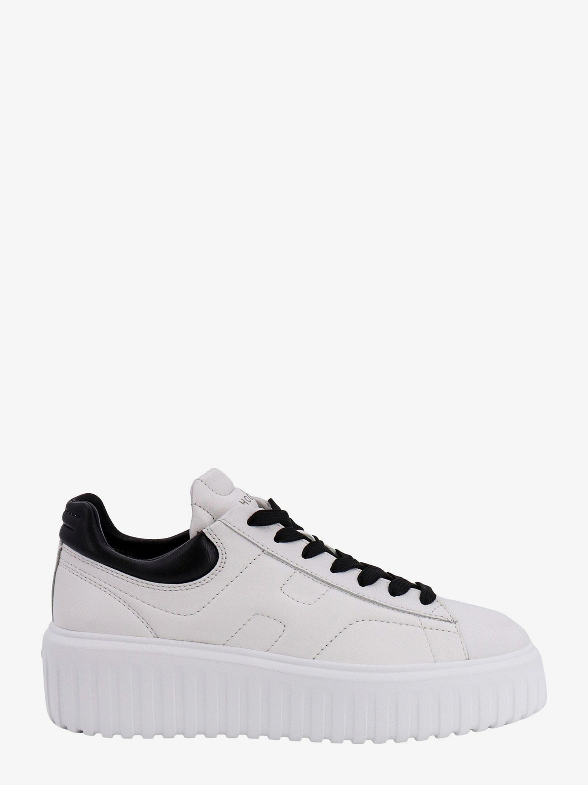 Hogan H-Stripes leather sneakers - Bianco