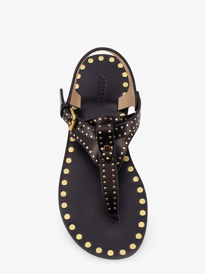 Isabel Marant Joonya Flat Leather Sandals