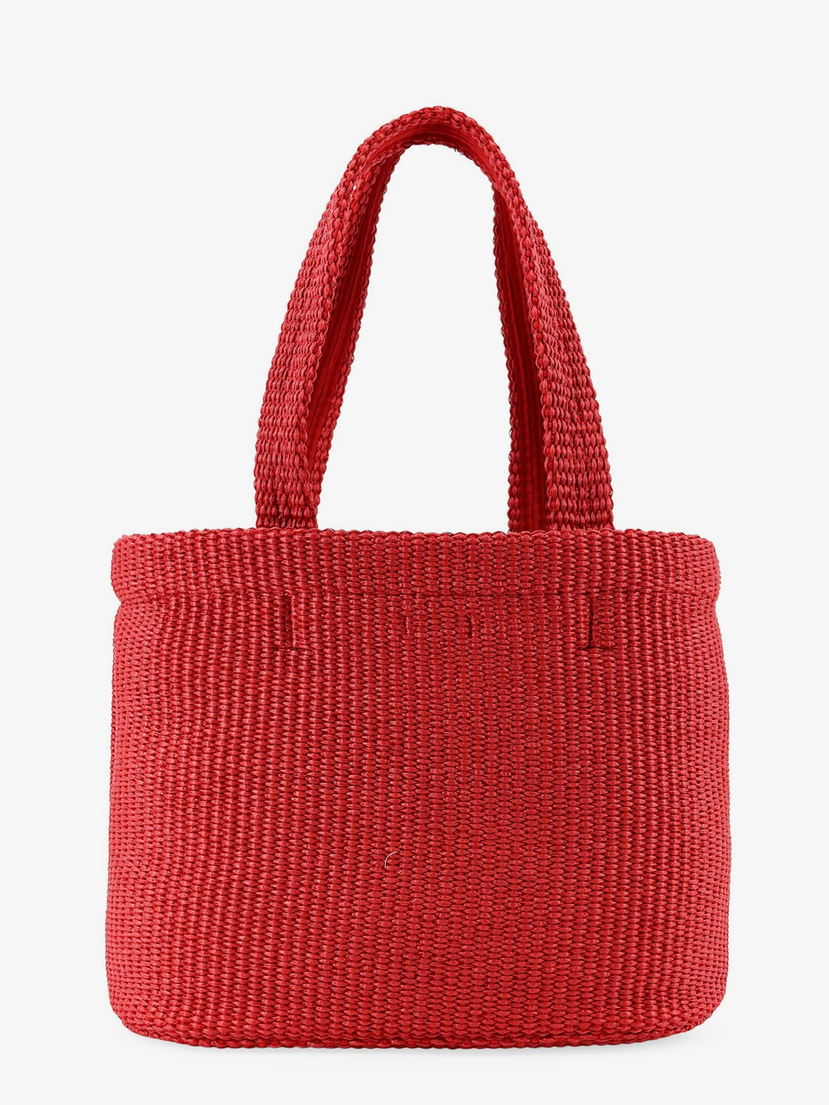 Jimmy Choo Raffia shopping bag with lettering logo on the front - Rubyredlightgold