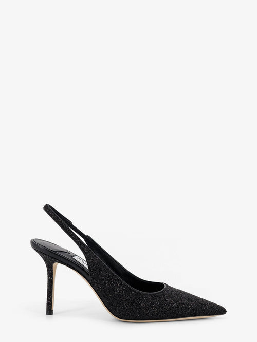 Jimmy Choo Love pumps with all-over glitter effect - Black