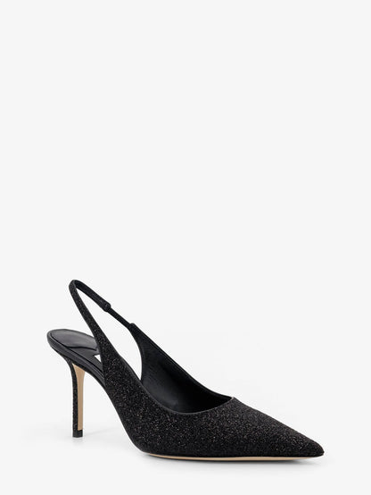 Jimmy Choo Love pumps with all-over glitter effect - Black
