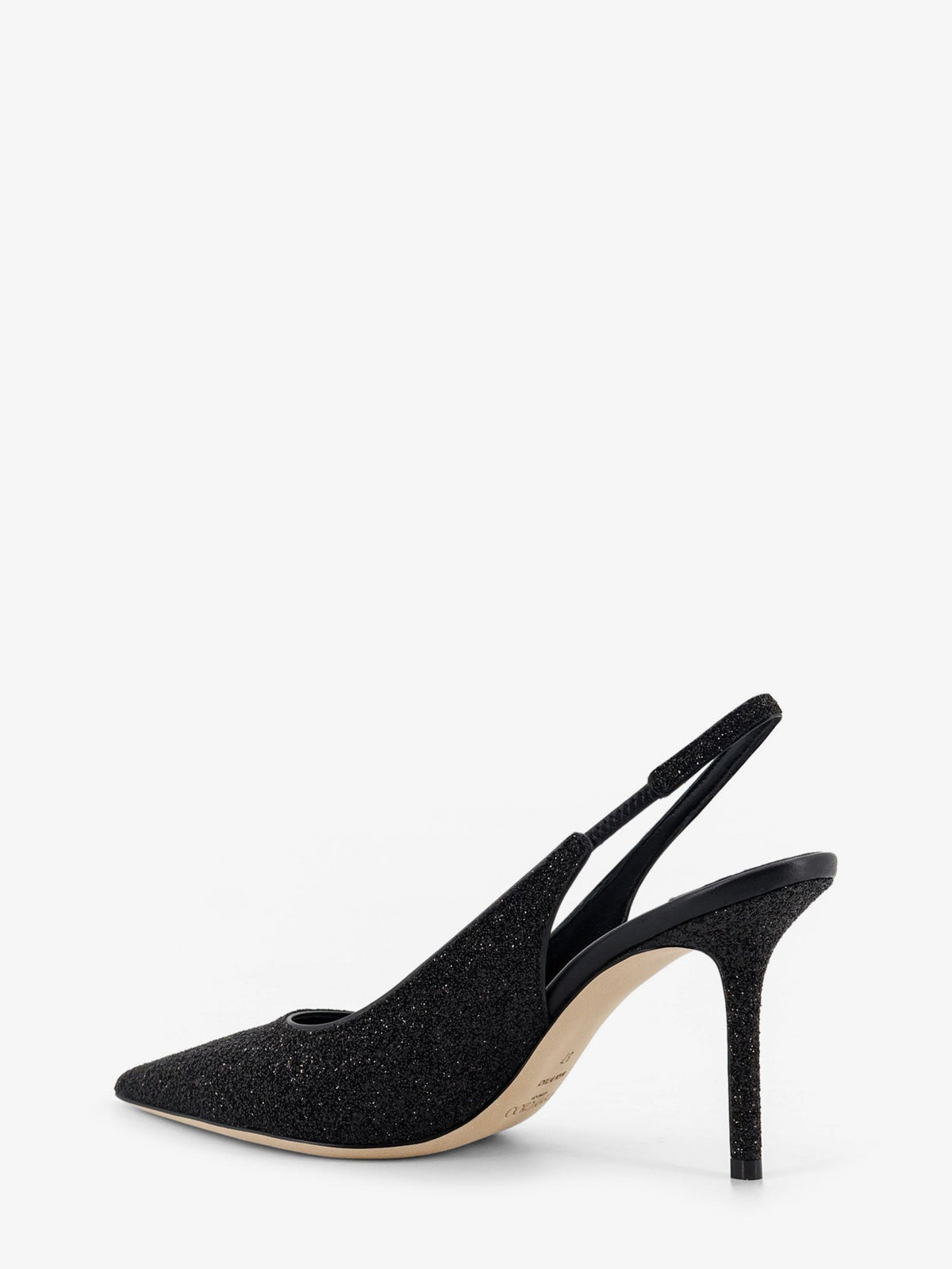 Jimmy Choo Love pumps with all-over glitter effect - Black