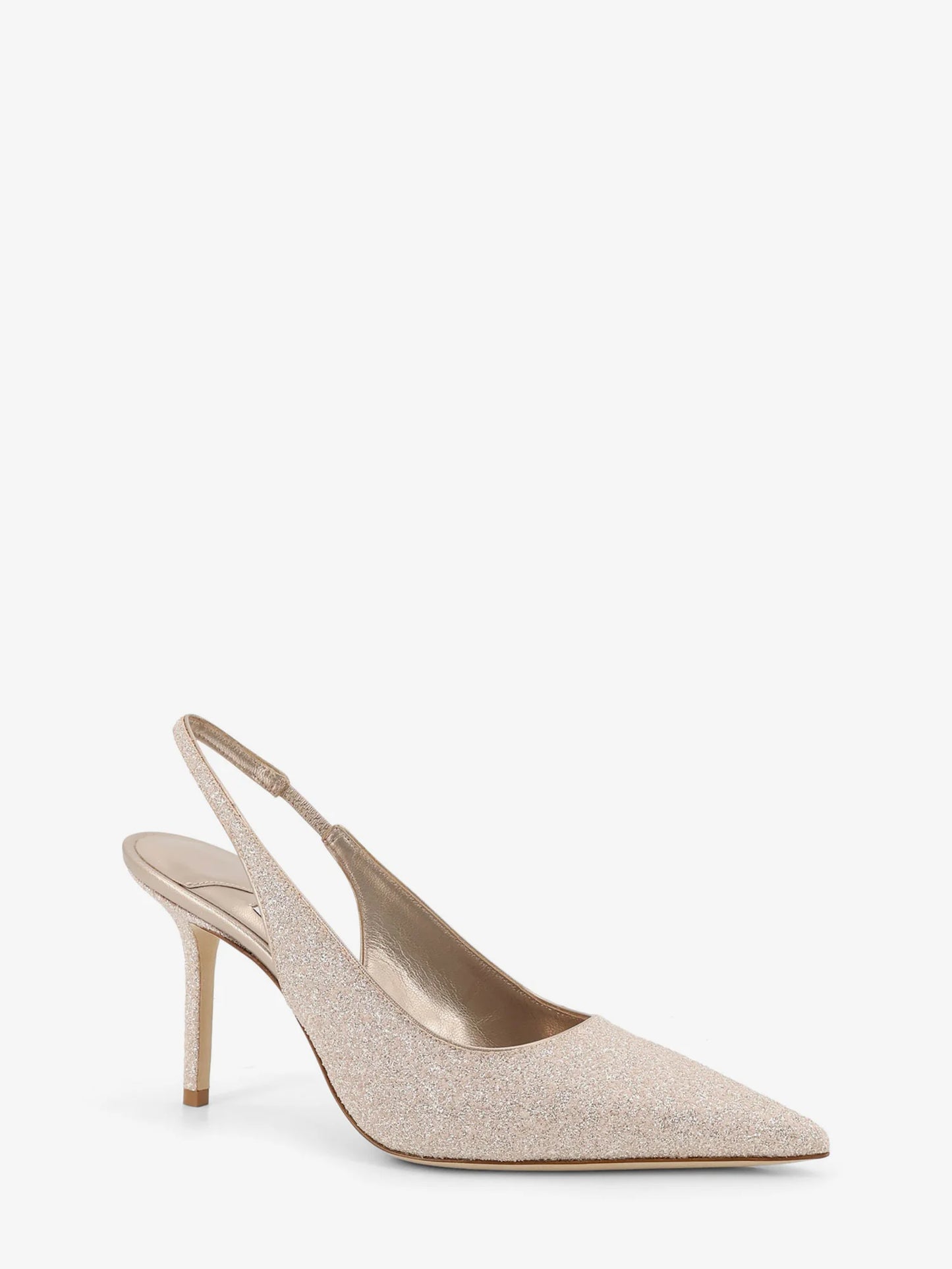Jimmy Choo Love Pumps With All Over Glitter Effect