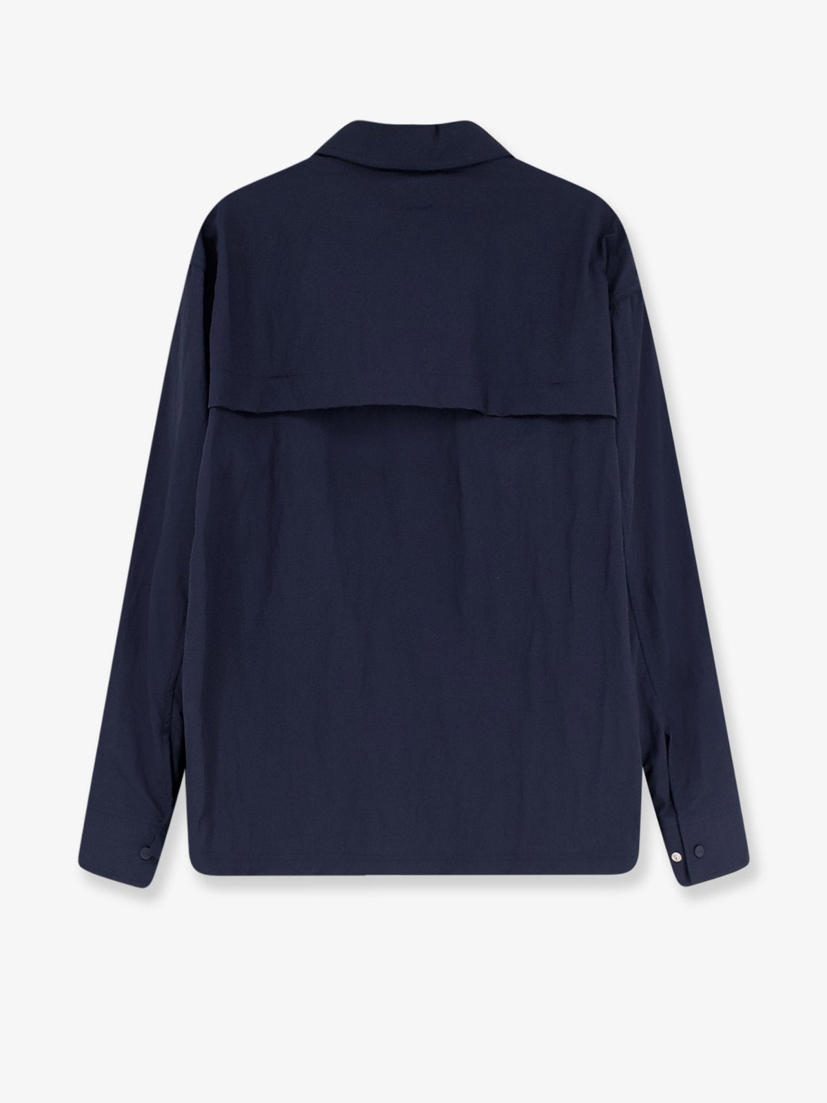 Laminar Wrinkled nylon jacket - Blu Navy