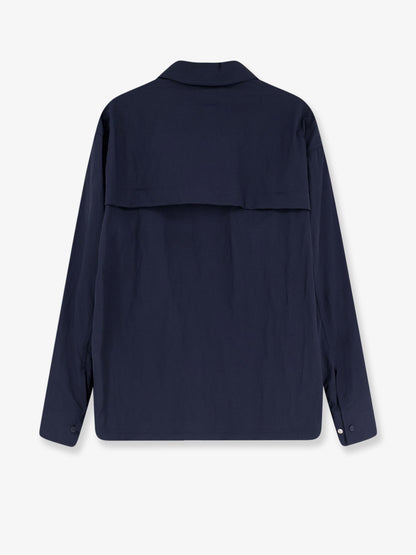 Laminar Wrinkled nylon jacket - Blu Navy