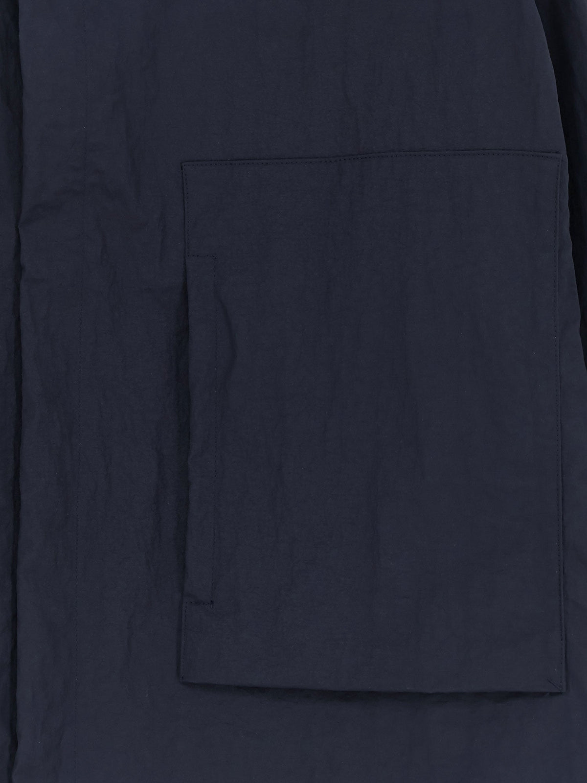 Laminar Wrinkled nylon jacket - Blu Navy