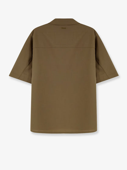 Laminar Wool blend shirt - Verde Oliva