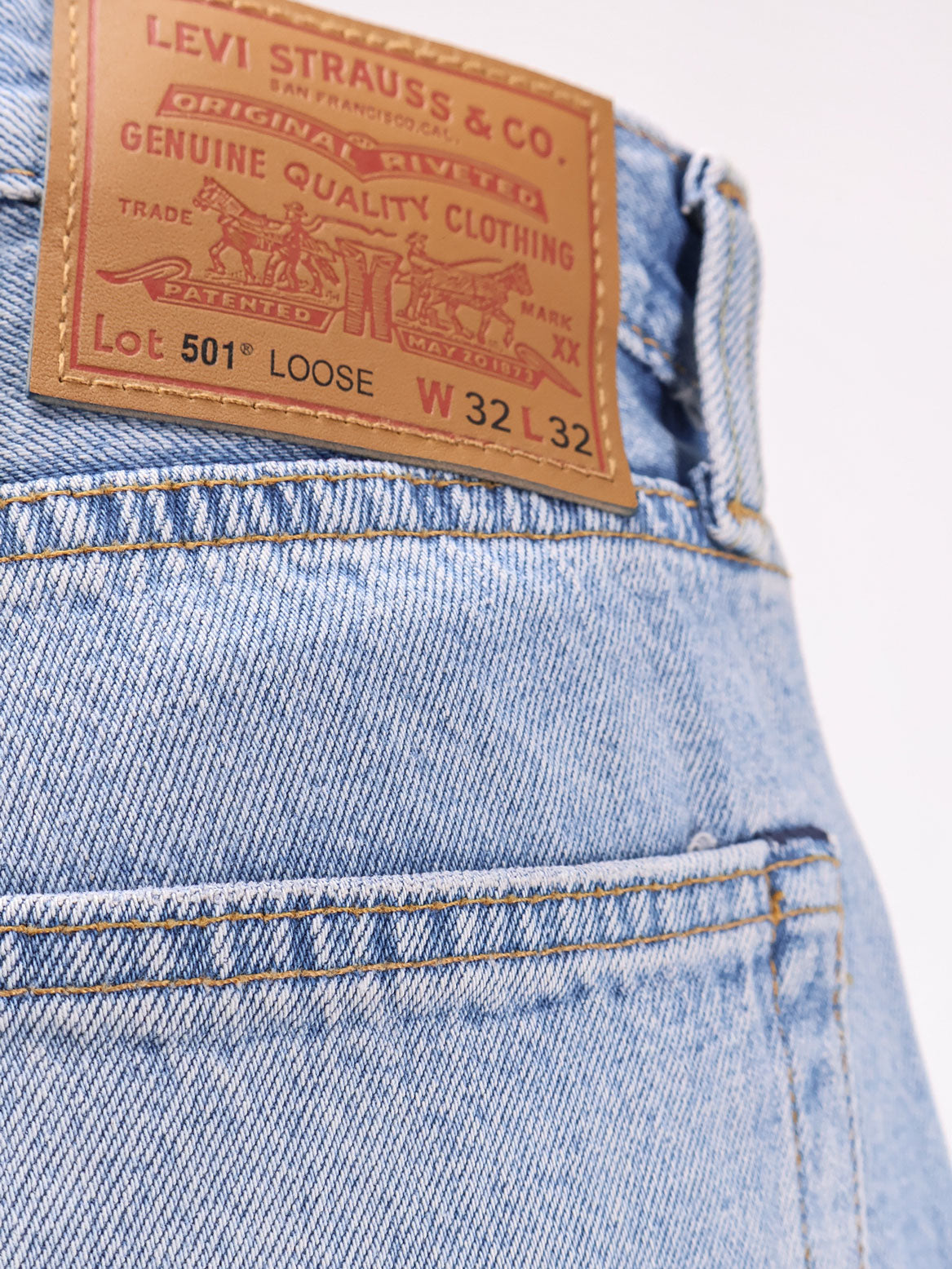 Levi'S 501 jeans blue denim - In My Bronco