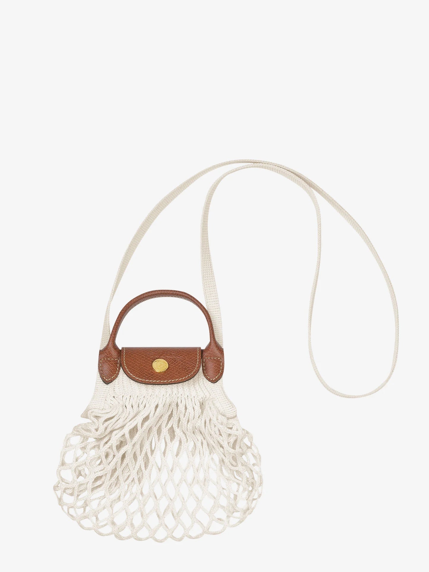 Longchamp Paris Le Pliage Filet Mesh Crossbody Bag