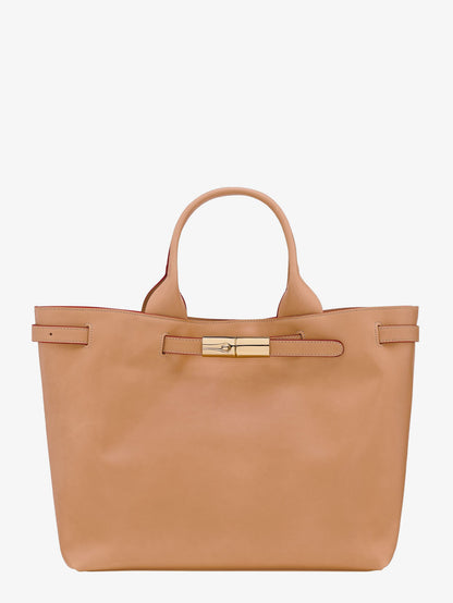 Longchamp Paris Le Roseau Leather Handbag