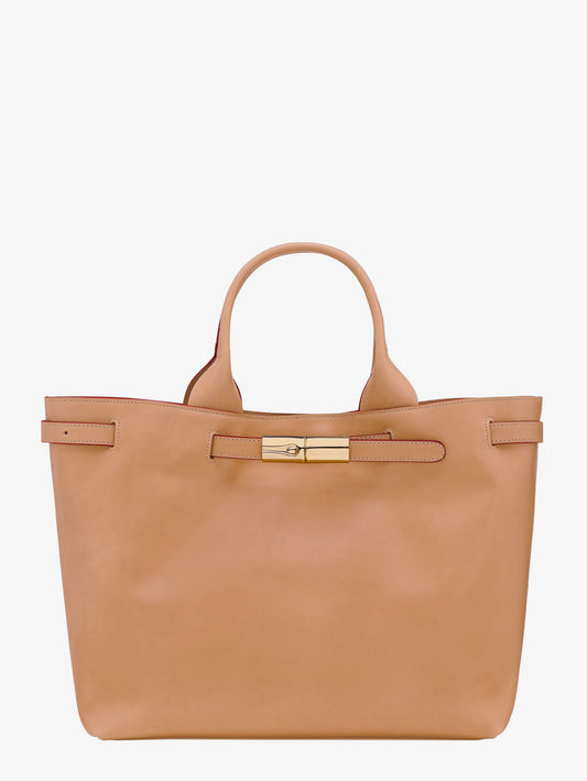 Longchamp Paris Le Roseau Leather Handbag
